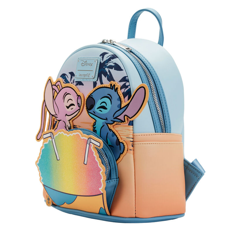 Mochila Stitch en el espacio Lilo y Stitch Disney Loungefly