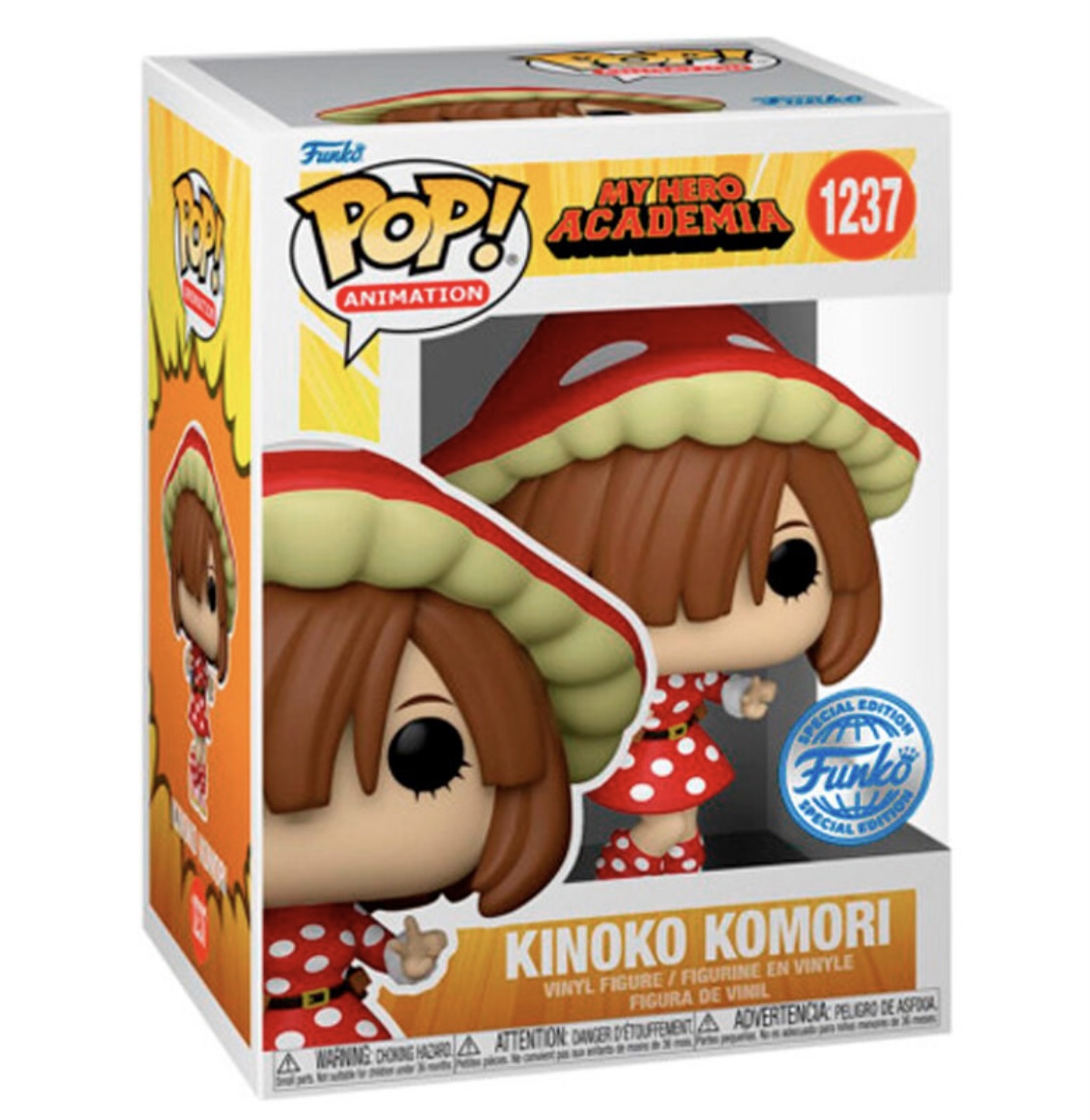 Funko Pop! My Hero Academia - Kinoko Komori Édition Spéciale #1237 - Figurine Vinyl Collection - Pour Fans D'anime