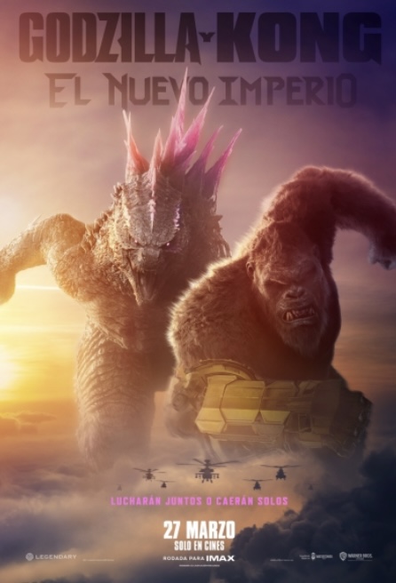 Godzilla y Kong: El nuevo imperio 15 MARZO