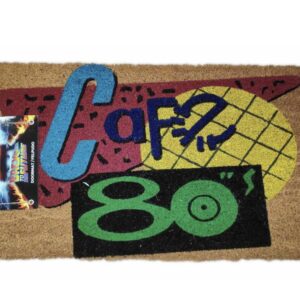 Felpudo Cafe 80S Regreso al Futuro