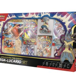 Blister cartas Mega Lucario Ex Pokemon Latino
