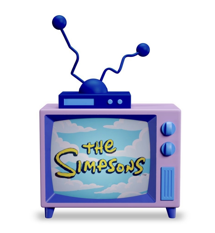 Lampara TV Los Simpsons