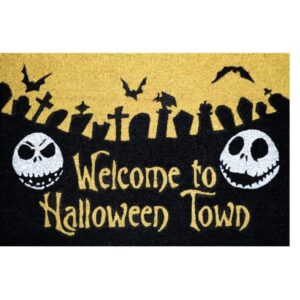 Felpudo Halloween Town Pesadilla Antes de Navidad Disney
