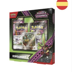 Blister juego cartas coleccionables Kingambit Fabula Sombria Pokemon español