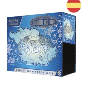 Estuche Entrenador Elite Corona Astral Escarlata & Purpura Pokemon español