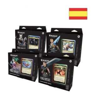 Commander Display (4 Mazos) Final Fantasy Español - Magic The Gathering